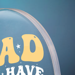 Personalised Dad Gift Heart Block In Gift Box My Dad Always My Hero