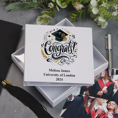 Personalised Graduation Photo Album Keepsake Gift Congrats!