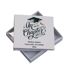 Personalised Graduation Photo Album Keepsake Gift Next Chapter