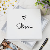 Personalised Any Name Or Title Photo Album With Sleeves 50 x 6x4 Capacity