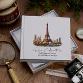 Personalised France Paris Holiday Memory Adventure Photo Albums