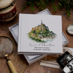 Personalised France Paris Holiday Memory Adventure Photo Albums