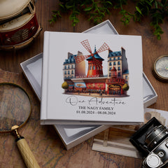 Personalised France Paris Holiday Memory Adventure Photo Albums