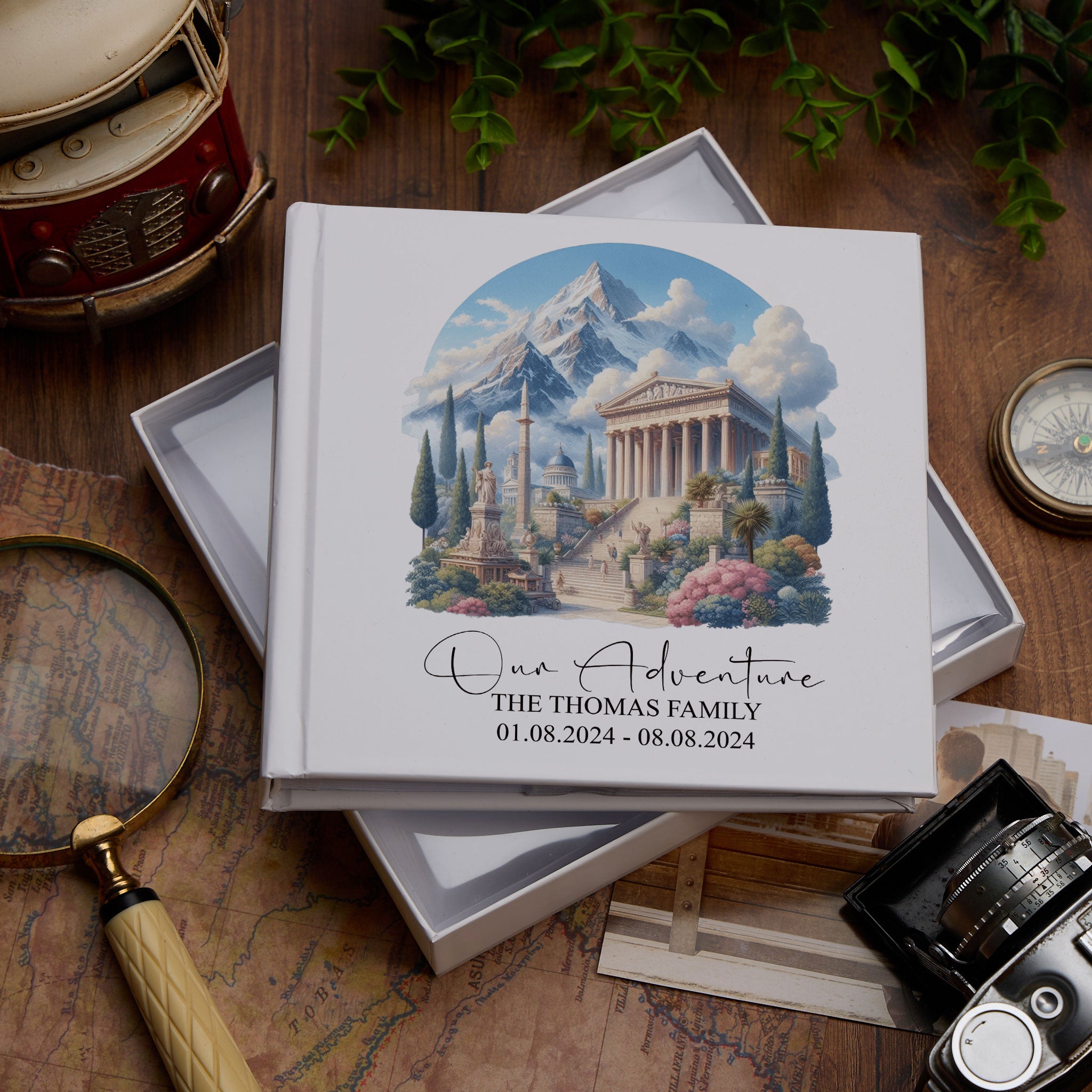 Personalised Greece Holiday Memory Adventure Photo Albums Adventures Photo Album ukgiftstoreonline Mount Olympus