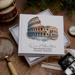 Personalised Rome Holiday Memory Adventure Photo Albums