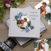 White Custom Photo Album Personalised -Engagement-Anniversary-Wedding-Love-Friendship-Photo Keepsake Gifts Memory Photo Album