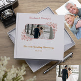 Personalised Elegant White Our 50th Wedding Anniversary Photo Album Gift Custom Photo Anniversary Present Special Keepsake