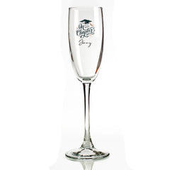 Personalised Graduation Champagne Prosecco Glass Congratulations Keepsake
