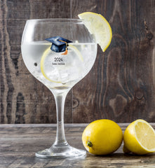 Personalised Graduation Cocktail Gin Glass Gift Keepsake