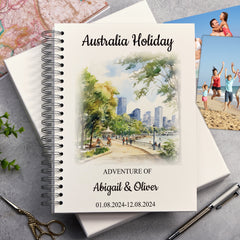 Personalised Australia Holiday Memory Scrapbook Journal Photo Albums