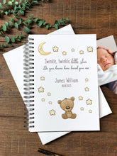 Large Baby Memories Photo Album Scrapbook With Teddy