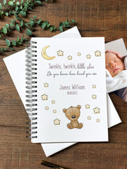 Large Baby Memories Photo Album Scrapbook With Teddy