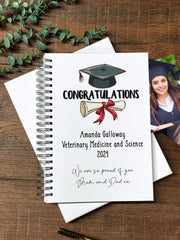 Large Graduation Memories Photo Album Scrapbook With Sentiment