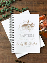 Large A4 Baptism Photo Album Scrapbook or Guest Book Boxed