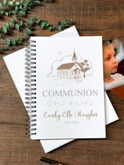 Large A4 Communion Photo Album Scrapbook or Guest Book Boxed