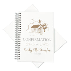 Large A4 Confirmation Photo Album Scrapbook or Guest Book Boxed