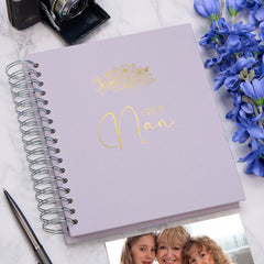 Large Great Nan Photo Album Multiple Colours Memory Book Photo Album ukgiftstoreonline