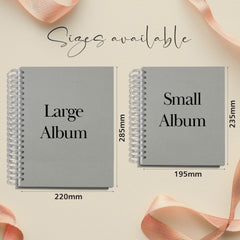 Personalised Best Dad In the World Photo Self Adhesive Album Scrapbook Multiple Colours Photo Album ukgiftstoreonline