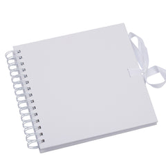 Wholesale Trade Pack of 10 - 8 x 8" Scrapbook - White Birthday Photo Album ukgiftstoreonline