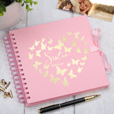 Sister Keepsake Book, Custom Scrapbook Photo Album Memory Book