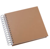 Wholesale Trade Pack of 10 - 8 x 8" Blank Scrapbooks - Brown Birthday Photo Album ukgiftstoreonline