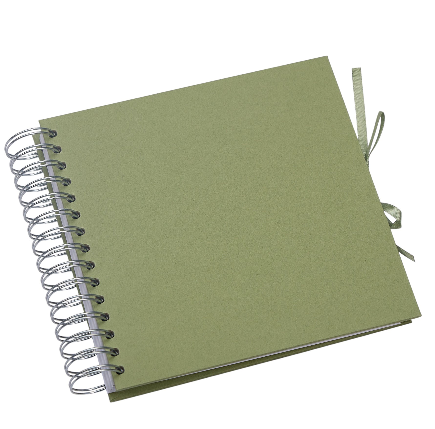 Wholesale Trade Pack of 10 - 8 x 8" Blank Scrapbooks - Olive Green Birthday Photo Album ukgiftstoreonline