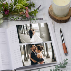 Personalised Large Book Bound Our 50th Wedding Anniversary Photo Album Custom Photo Wedding Day Memory Keepsake Anniversary Gifts