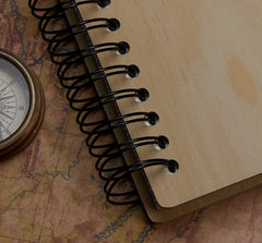 Personalised Large Engraved Wooden Photo Album New York Holiday