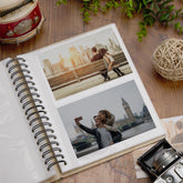 Personalised Large Engraved Adventures Holiday Travel Photo Album With Mountains