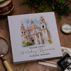 Personalised Malaga Holiday Memory Adventure Book Bound Albums
