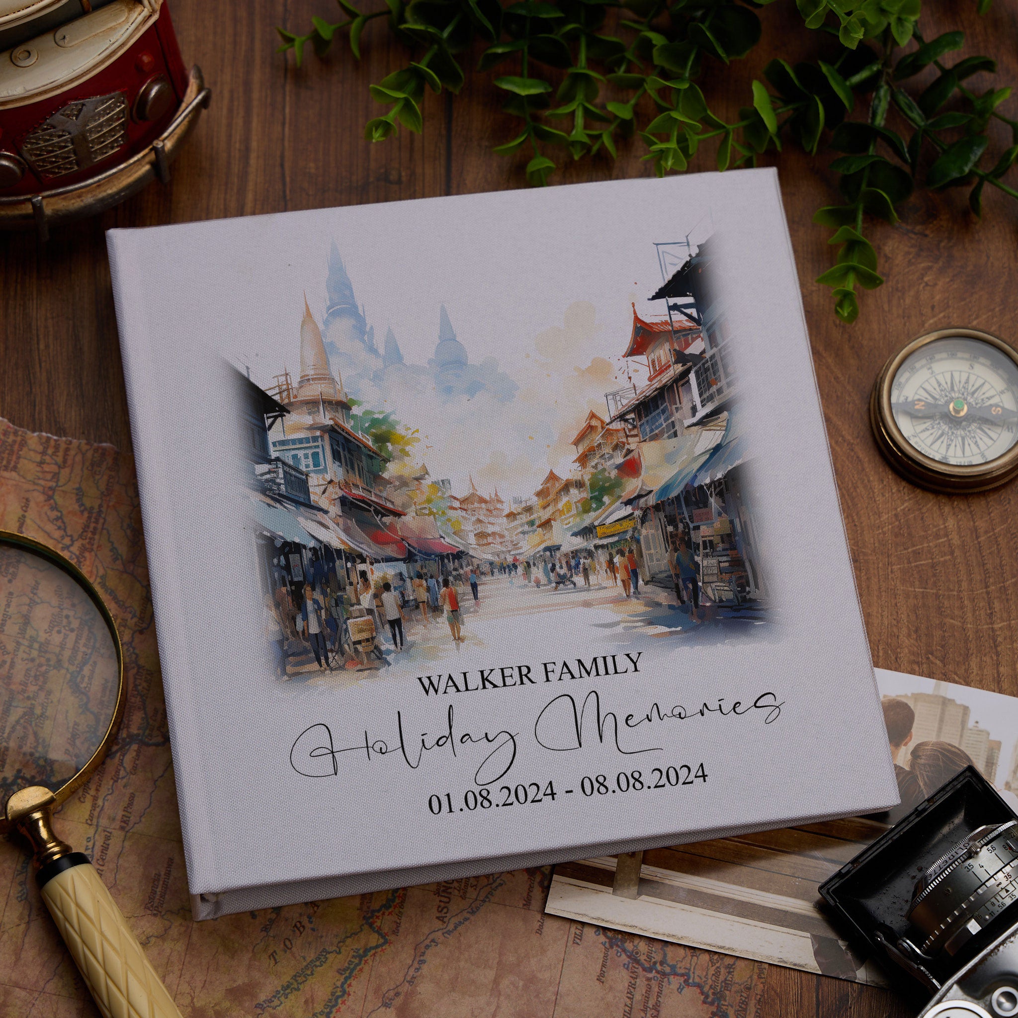 Personalised Bangkok Holiday Memory Adventure Book Bound Albums Adventures Photo Album ukgiftstoreonline Bangkok