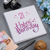 Large Book Bound 21st Birthday Gift For Her Or Him Photo Album