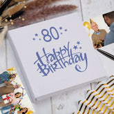 Large Book Bound 80th Birthday Gift For Her Or Him Photo Album