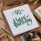 Large Book Bound 90th Birthday Gift For Her Or Him Photo Album