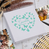 Large Book Bound Grandma With Love Gift With Butterflies Photo Album