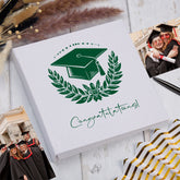 Large Book Bound Graduation Gift With Hat Congratulations Photo Album