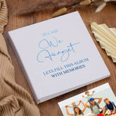 Large Book Bound In Case We Forget Memory Photo Album