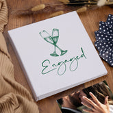 Large Book Bound Engagement Photo Album