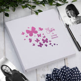 Large Book Bound Sister In Loving Memory Butterfly Design Memorial Remembrance Photo Album