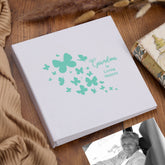 Large Book Bound Grandma In Loving Memory Butterfly Design Memorial Remembrance Photo Album