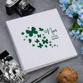 Large Book Bound Nan In Loving Memory Butterfly Design Memorial Remembrance Photo Album