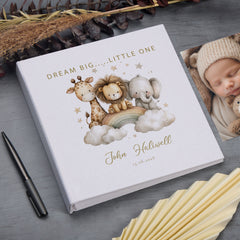 Large Personalised Book Bound Dream Big Little One Photo Album Customized Memory Book photo album ukgiftstoreonline