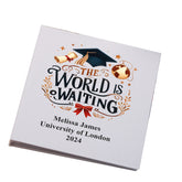 Large Book Bound Personalised Graduation Photo Album World Awaits