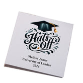 Large Book Bound Personalised Graduation Photo Album Hats Off
