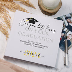 Large Book Bound Personalised Class Of Year Graduation Photo Album