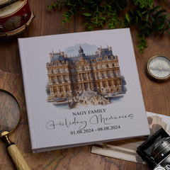 Personalised France Paris Holiday Memory Adventure Book Bound Albums