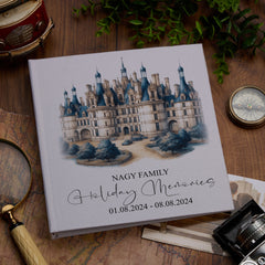 Personalised France Paris Holiday Memory Adventure Book Bound Albums