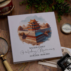 Personalised China Holiday Memory Adventure Book Bound Albums