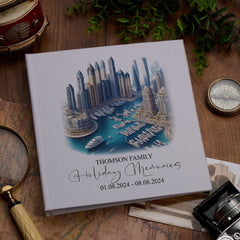 Personalised Dubai Holiday Memory Adventure Book Bound Albums