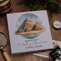 Personalised Egypt Holiday Memory Adventure Book Bound Albums